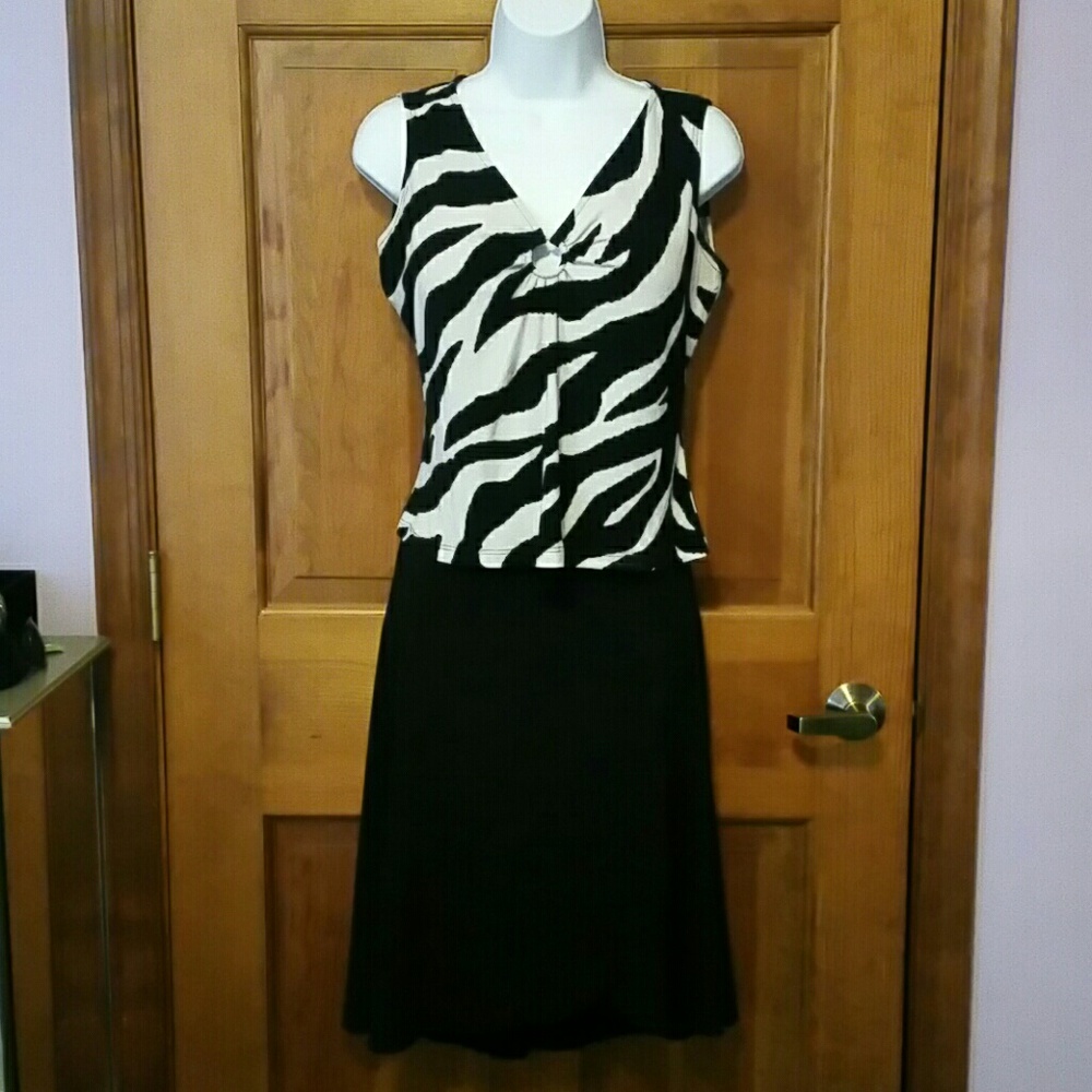Black faux wrap skirt by Uniform- JohnPaulRichard